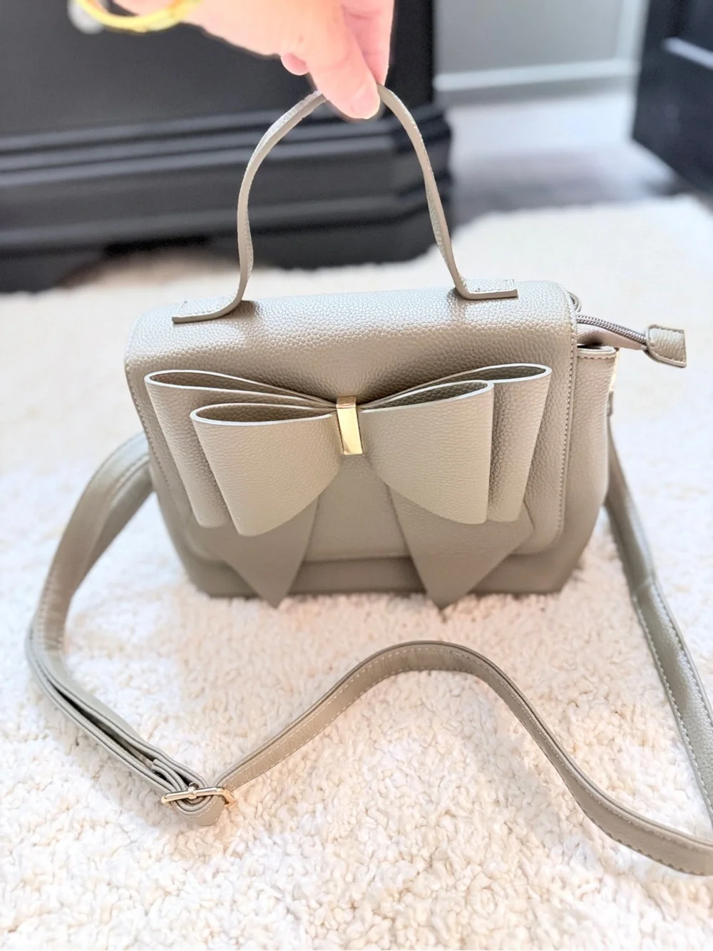 Top-Handle Crossbody Bag